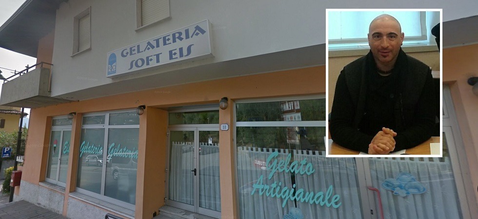 Via la storica gelateria per allargare la strada e vedere il lago?